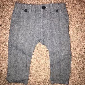 Zara baby 6-9 month tweed baby boy trousers